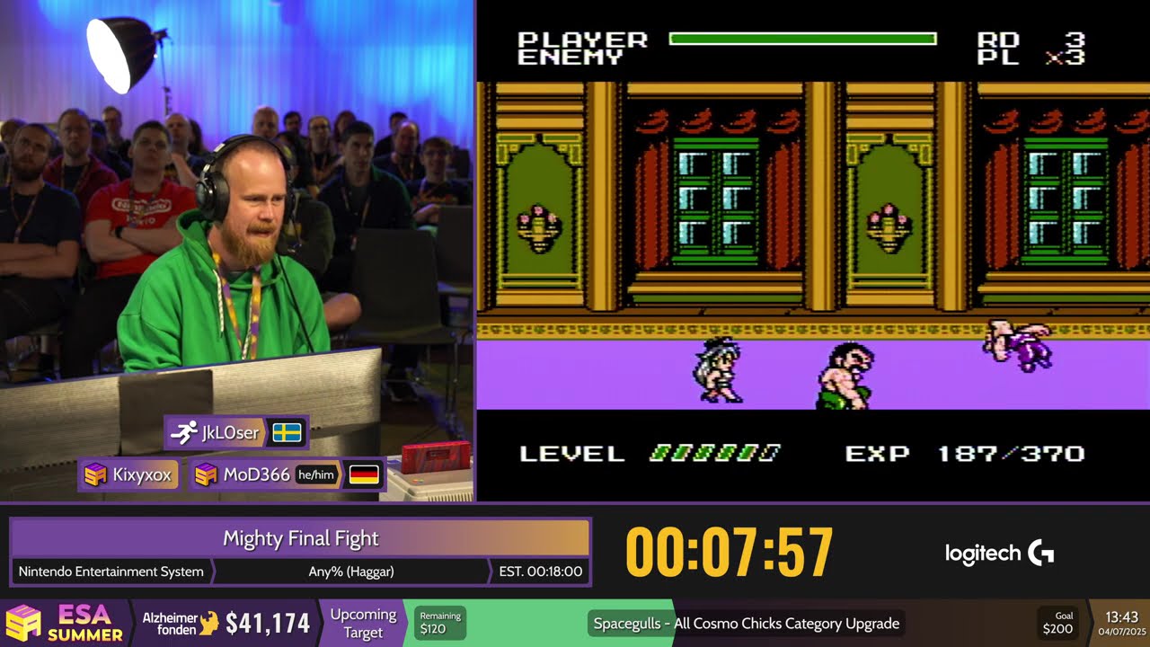 Mighty Final Fight [Any% (Haggar)] by JkL0ser - #ESASummer25