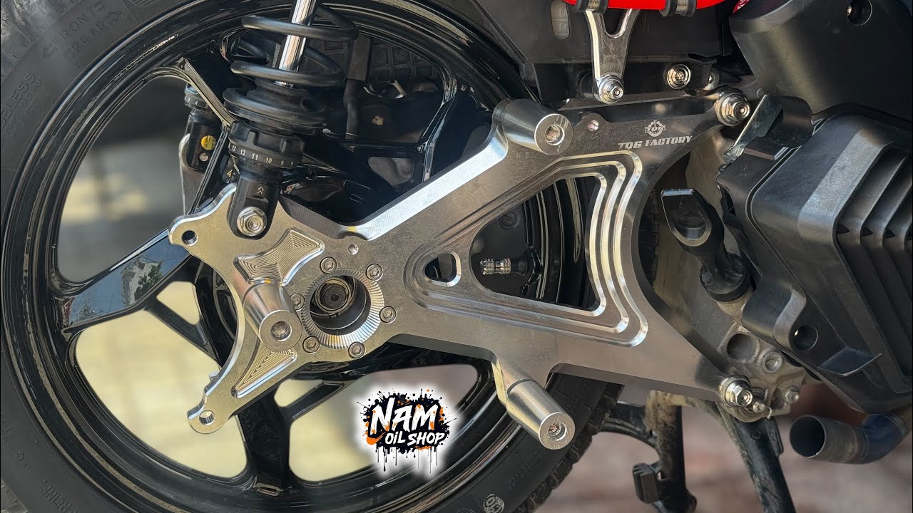 #64# Gắp nhôm CNC TQ6 cao cấp cho AB160 quá đẹp anh em ơi 