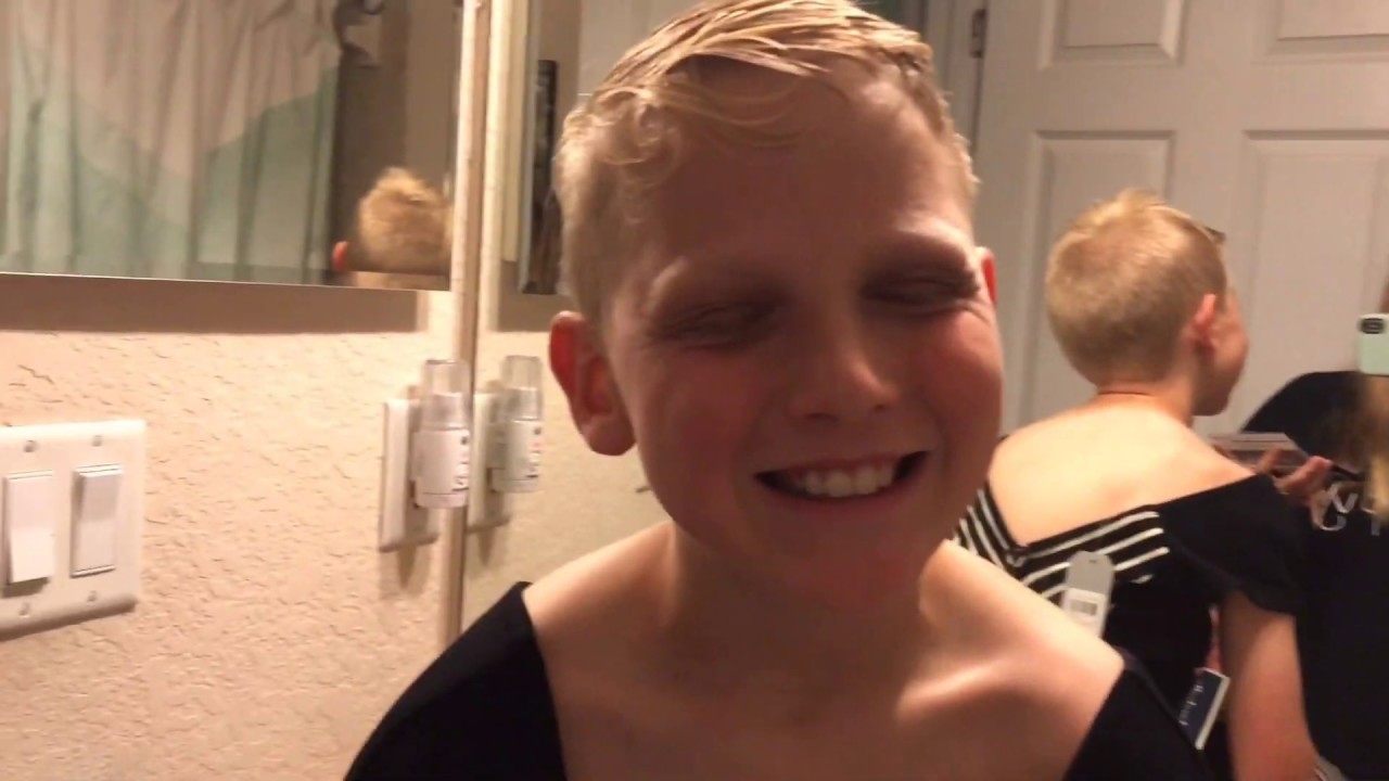 We turned our brothers into girls pt.2