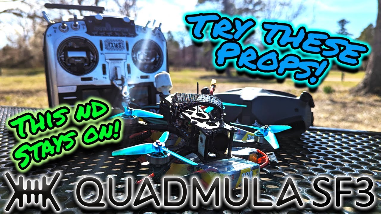 HQProp T3x2x3: The New GO TO for the Quadmula SF3! // 4K FPV Freestyle // MurdersFPV