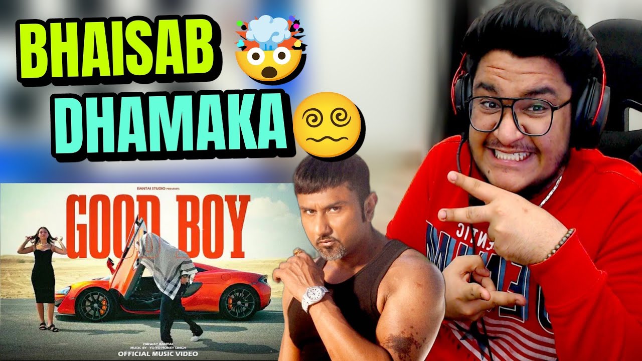 EMIWAY X YOYO HONEY SINGH - GOOD BOY  | REACTION | VampFyre | Diss on Badshah?