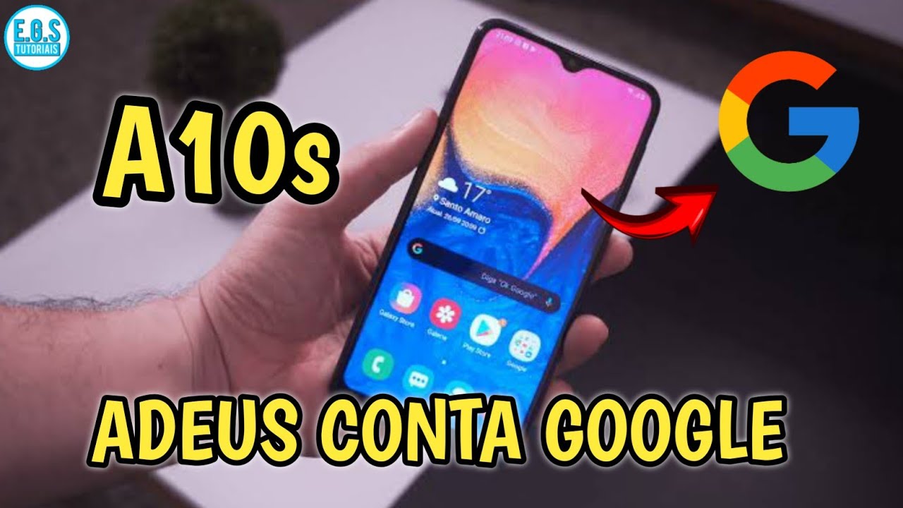 Samsung A10s Com Conta Google Bloqueada (RESOLVA JÁ)