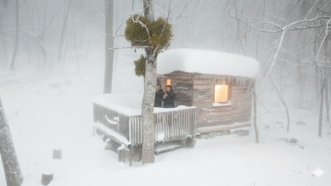 SURVIVAL in -42°F ALASKA: Trapped in an Abandoned Cabin During a Snowstorm !