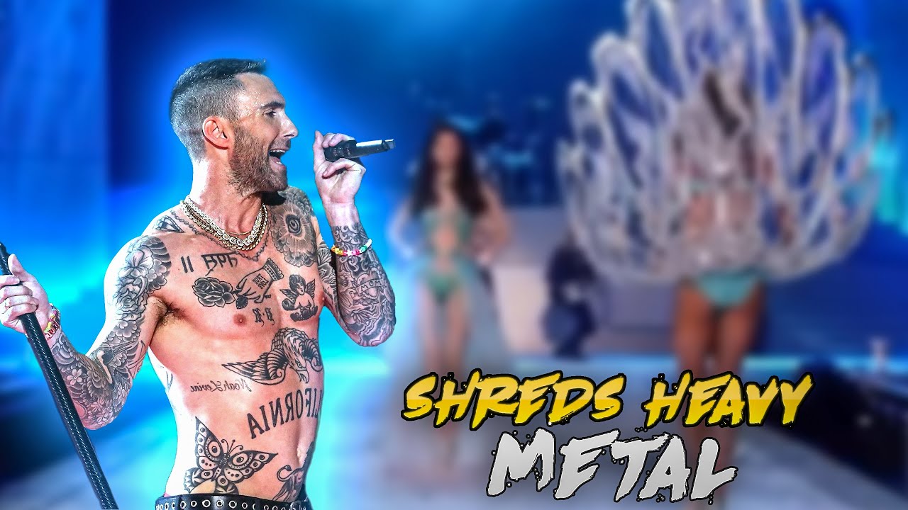 Maroon 5 Shreds Heavy Metal - Moves Like Jagger