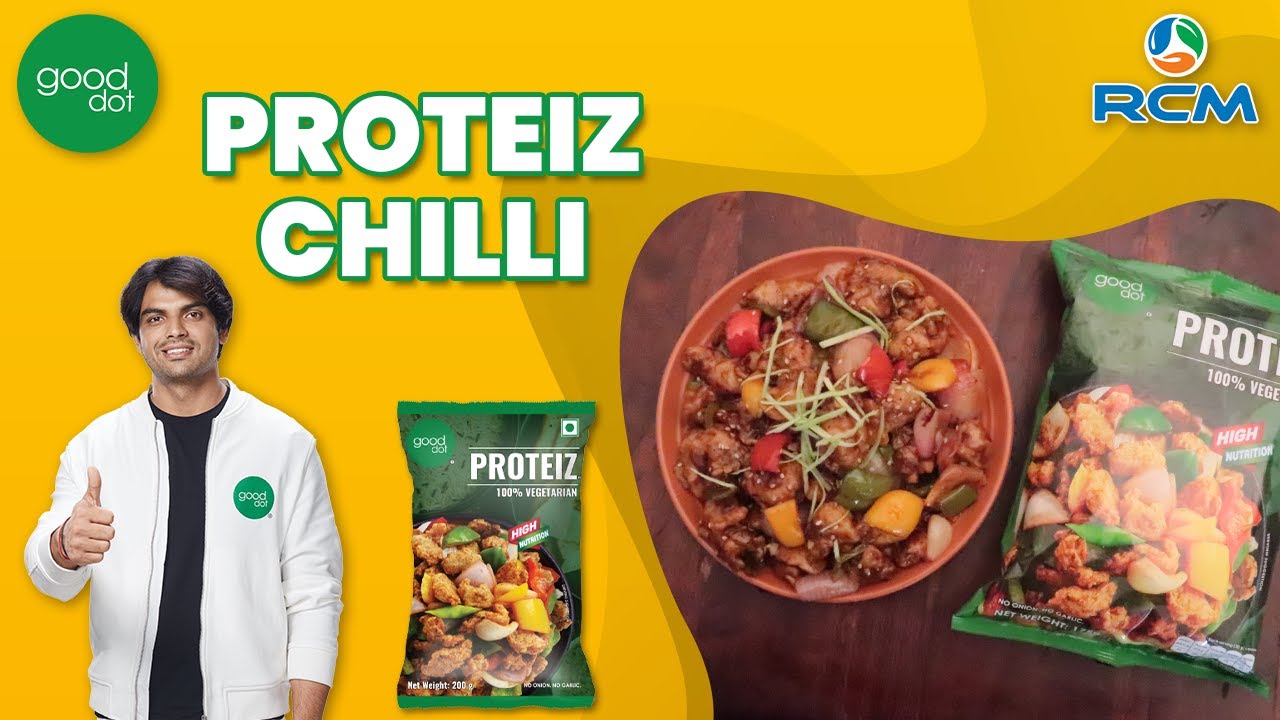 Gooddot Proteiz Chilli |Tasty and Tangy| Loaded with Protein| Magic Maker | RCM|