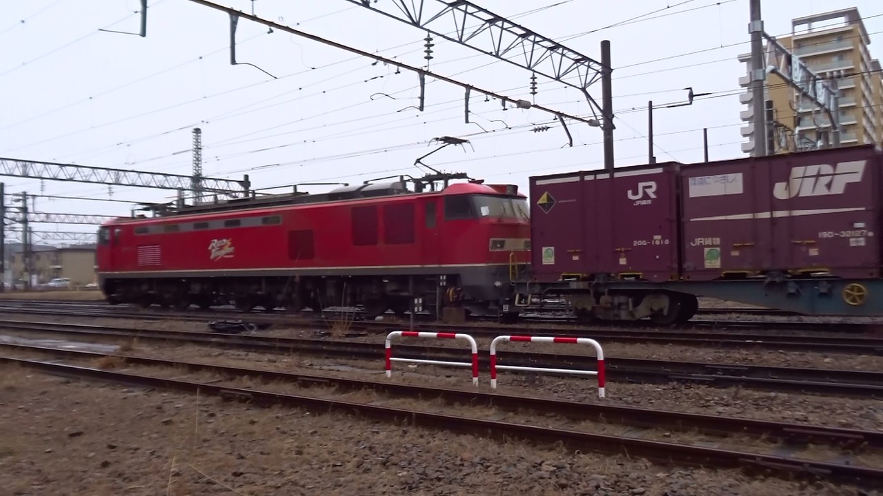 2026.03.04 貨物列車（3099列車）秋田駅発車