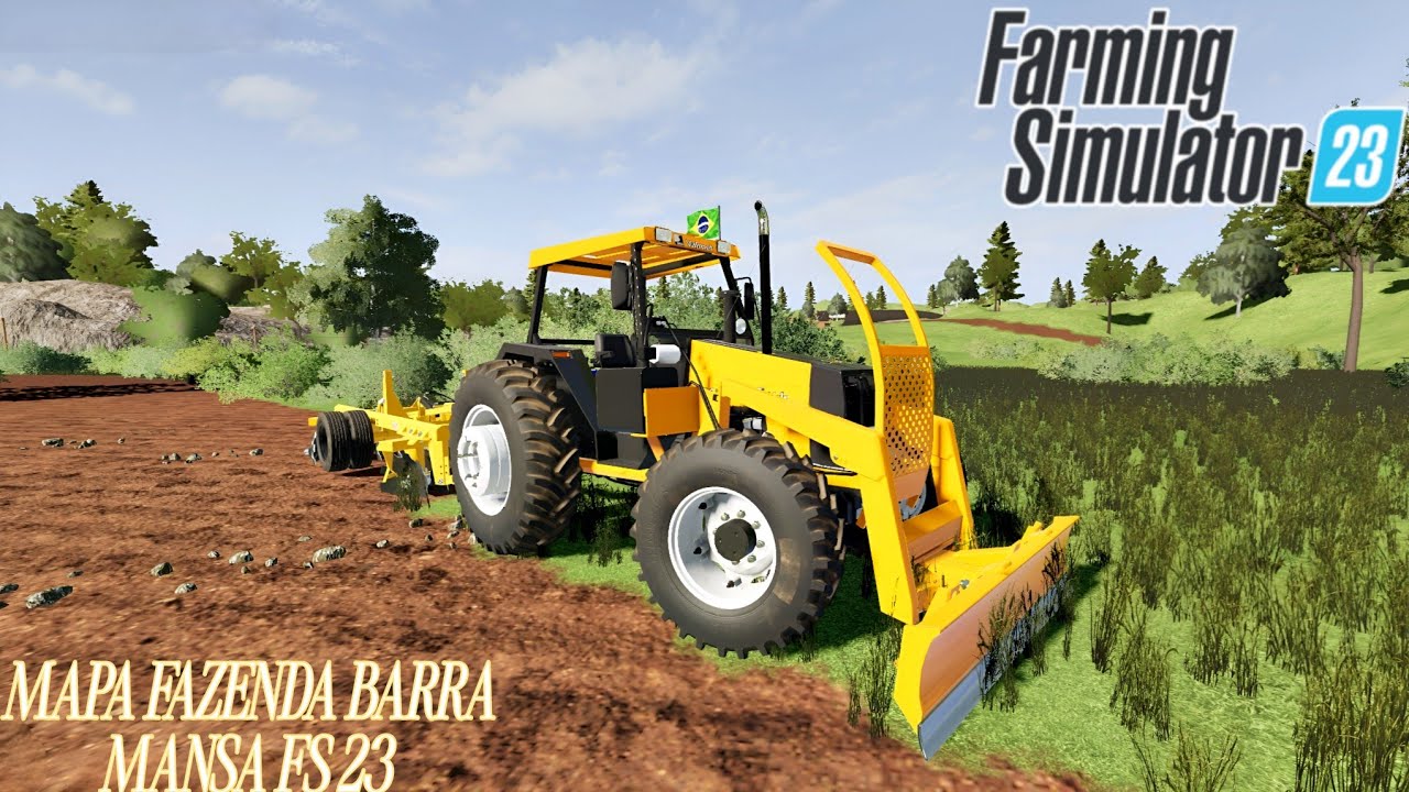 SAIUU APK DO FS 23 MAPA FAZENDA BARRA MANSA COM VÁRIOS MODS BR (APK GRÁTIS) 🔥🔥