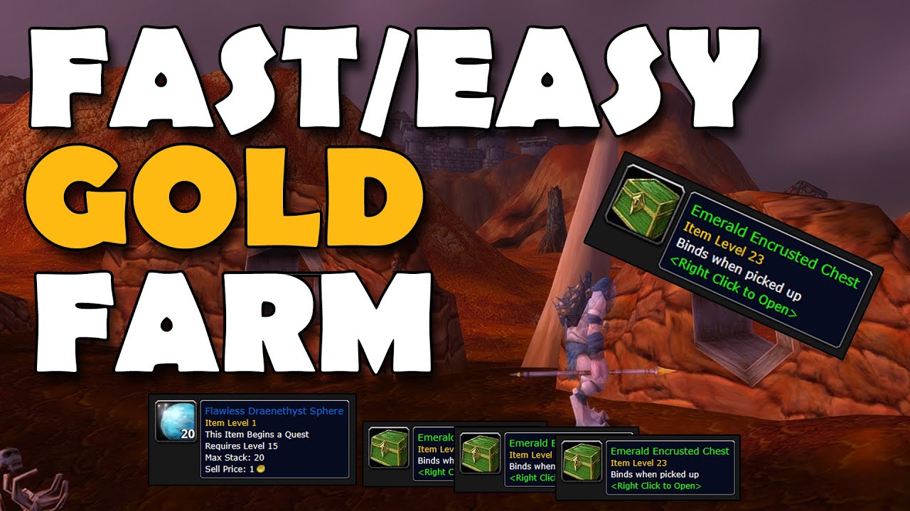 Fast Easy Gold Farming Blasted Lands Rares Gold Farm | World of Warcraft Gold Making