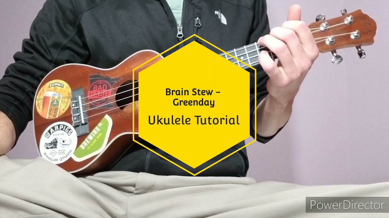 Brain Stew - Greenday (easy ukulele tutorial)