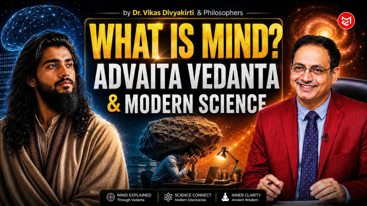 What is Mind? – Advaita Vedanta & Modern Science by Dr.Vikas Divyakirti and Osho Rajneesh