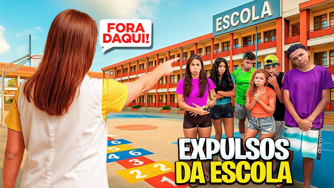 OS GRUDE TACARAM BOLINHA DE PAPEL NA PROFESSORA *Foram expulsos?