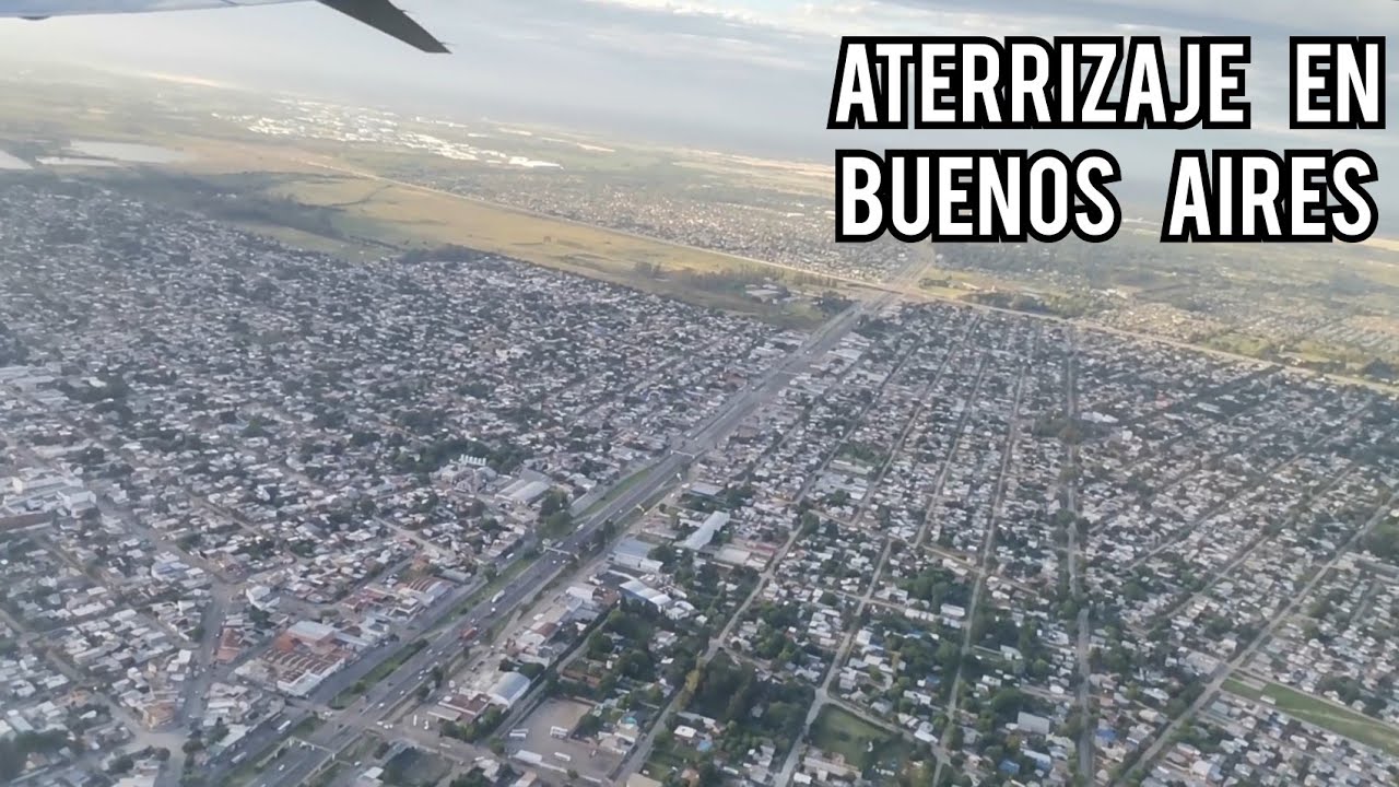 Aterrizaje en Buenos Aires, Argentina | Aeropuerto Ezeiza 🇦🇷