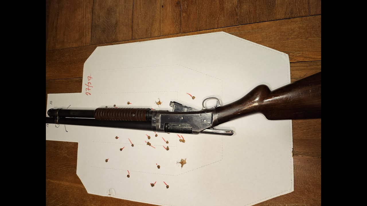 1897 Winchester 12 Gauge shotgun made in 1916 History shooting Demos. and uses.