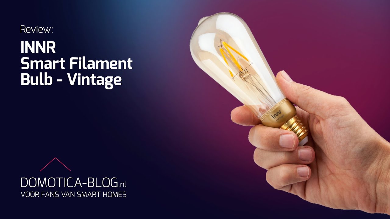Review INNR Smart Filament Bulb Vintage