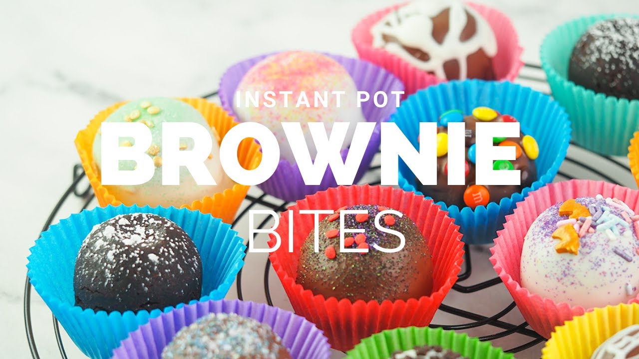 Instant Pot Brownie Bites