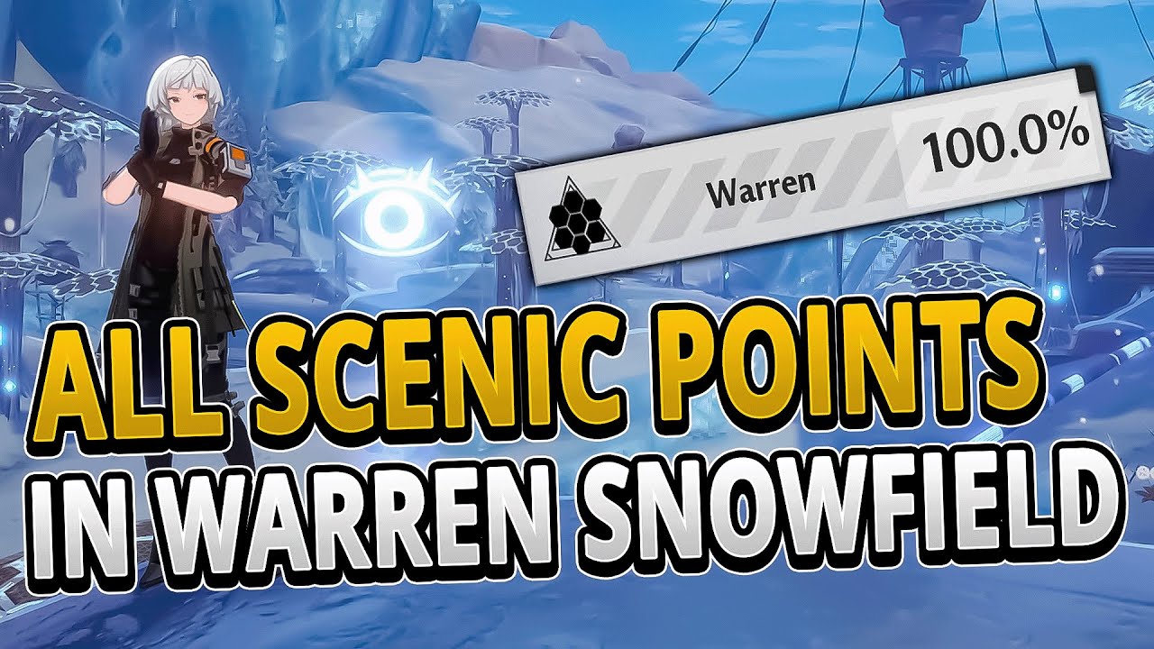 All Scenic Points Locations in Warren Snowfield (DETAILED GUIDE) | Tower of Fantasy 1.0