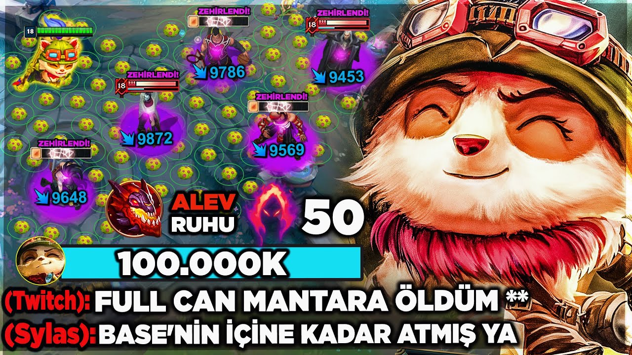 ALEV RUHLU TEEMO MANTARI 🔥 2026'NIN EN İYİ TEEMO VİDEOSU