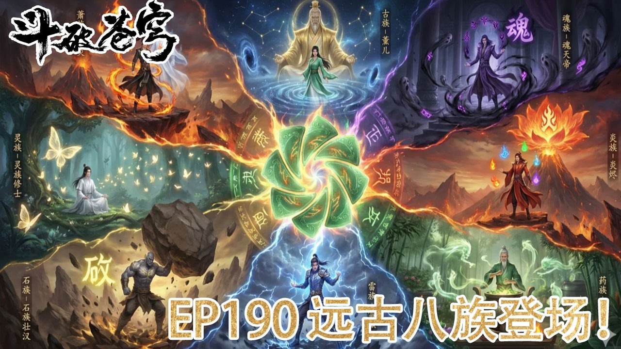 🪓【BTTH】EP190超前爆料！进入妖火空间，萧炎 VS 萧家最强先祖血斧萧晨！