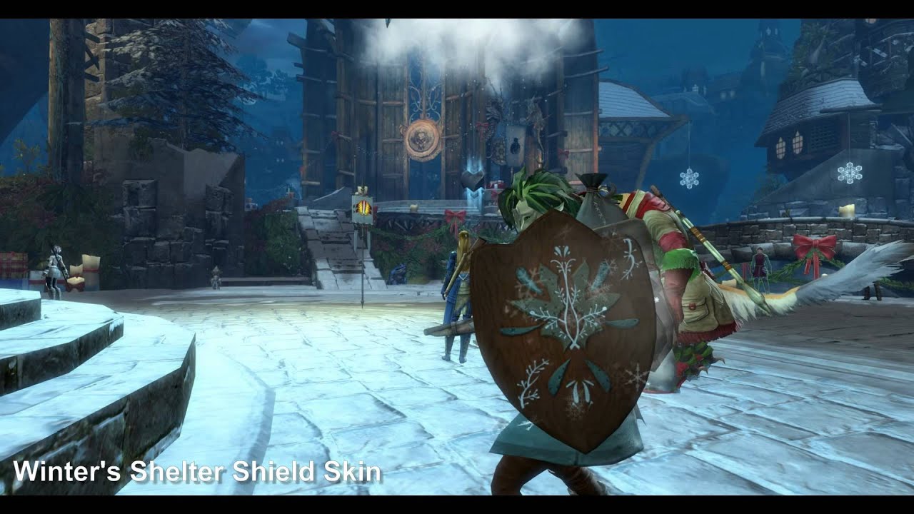 GW2 Wintersday gemstore Winter weapon animations