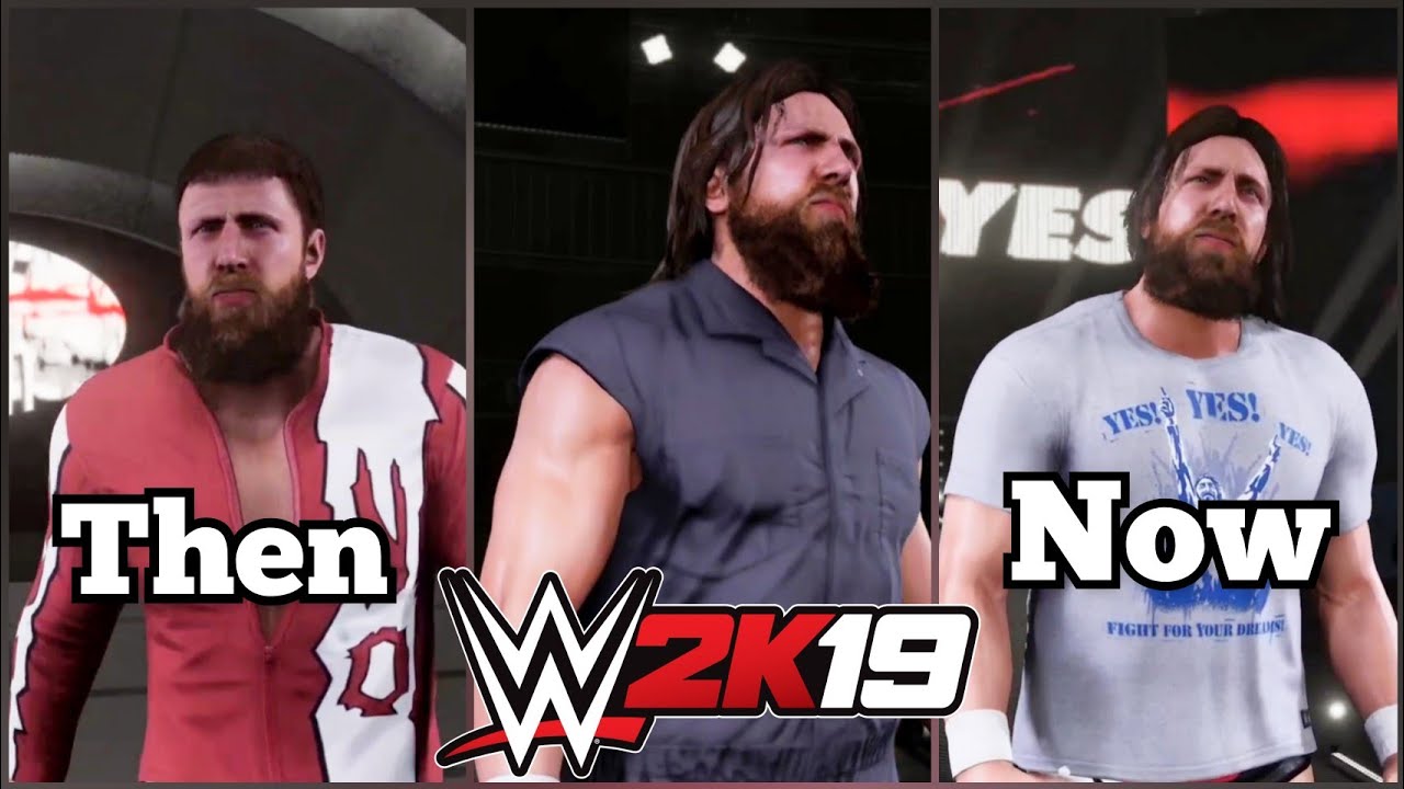 All Daniel Brayn Entrance & Attires In WWE2K19