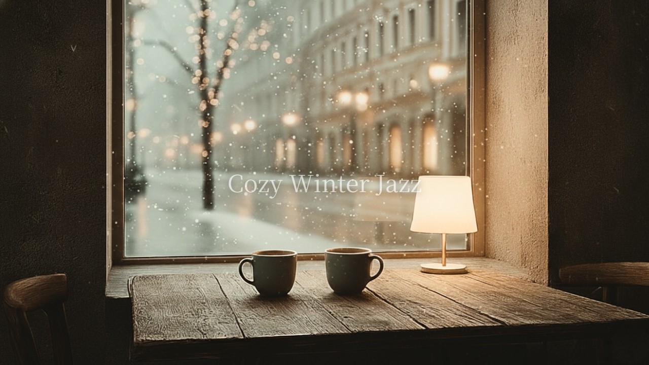 [playlist] Cozy Winter Jazz & Soft Snowfall. Relaxing Instrumental Music to Work and Study