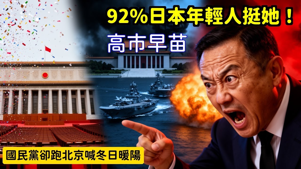 震撼！日本92%年輕人挺高市早苗，國民黨卻跑北京喊冬日暖陽，川普要斬首伊朗習近平嚇傻 | 馬一峰