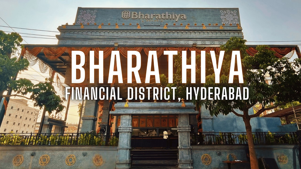 ‼️Новое оповещение ‼️ Ресторан Bharathiya, Хайдарабад | Знакомство с аутентичными вегетарианскими...