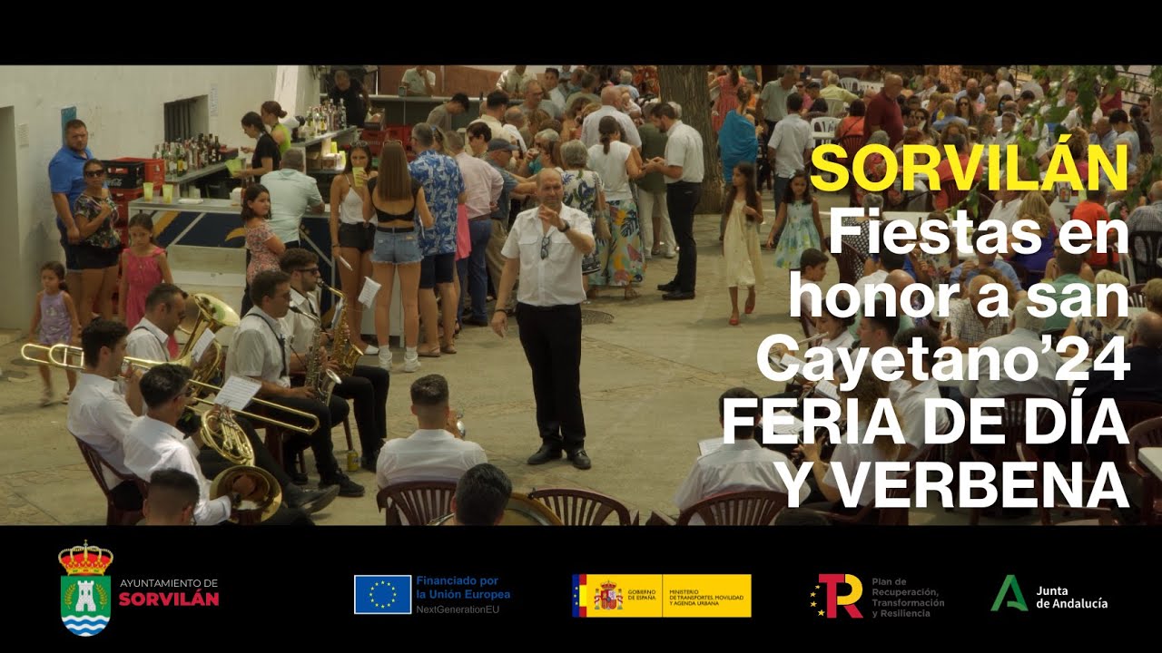 Sorvilán - Fiestas en honor a San Cayetano'24 - Feria de día y verbena.