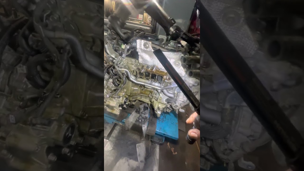 Oil and coolant leak Mazda cx9 2019 PART2 see where is coming from