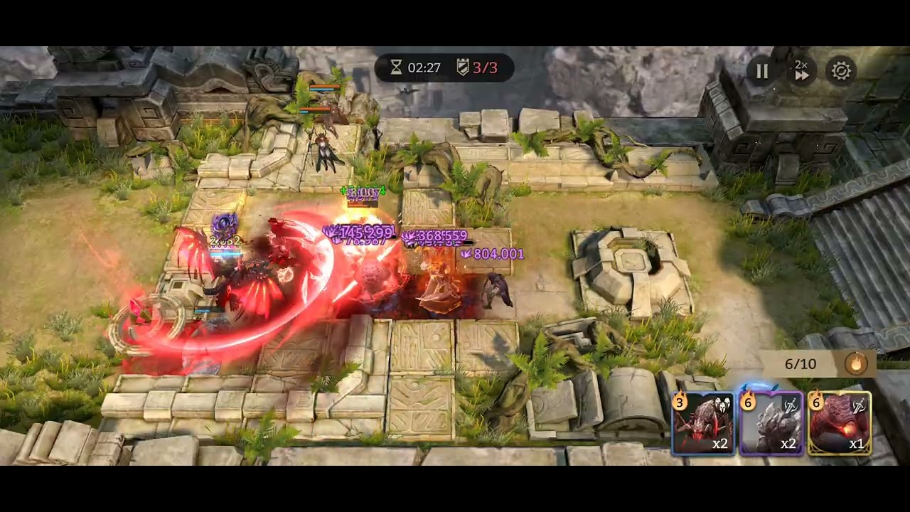 S12 Ezareth+ Drac burning archer + chomp