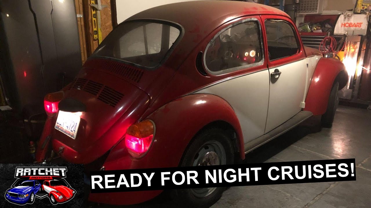 Wiring Lights and Street Tuning -- 1973 VW Super Beetle Subaru Swap