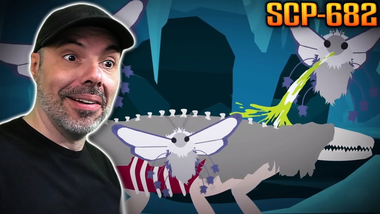 Even the Backrooms Can't Stop the Hard To Destroy Reptile!  │ SCP-682 Fights Death Moths (Reaction)