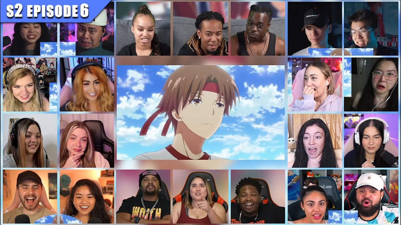 [Full Episode] Classroom Of The Elite Season 2 Episode 6 Reaction Mashup | ようこそ実力至上主義の教室へ