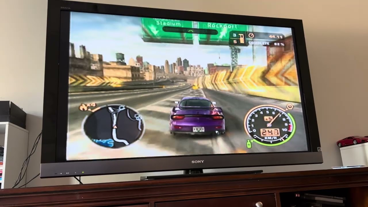 Need For Speed Most Wanted PS2 Tollbooth Time Trial Challenge 33 3:04.90 
