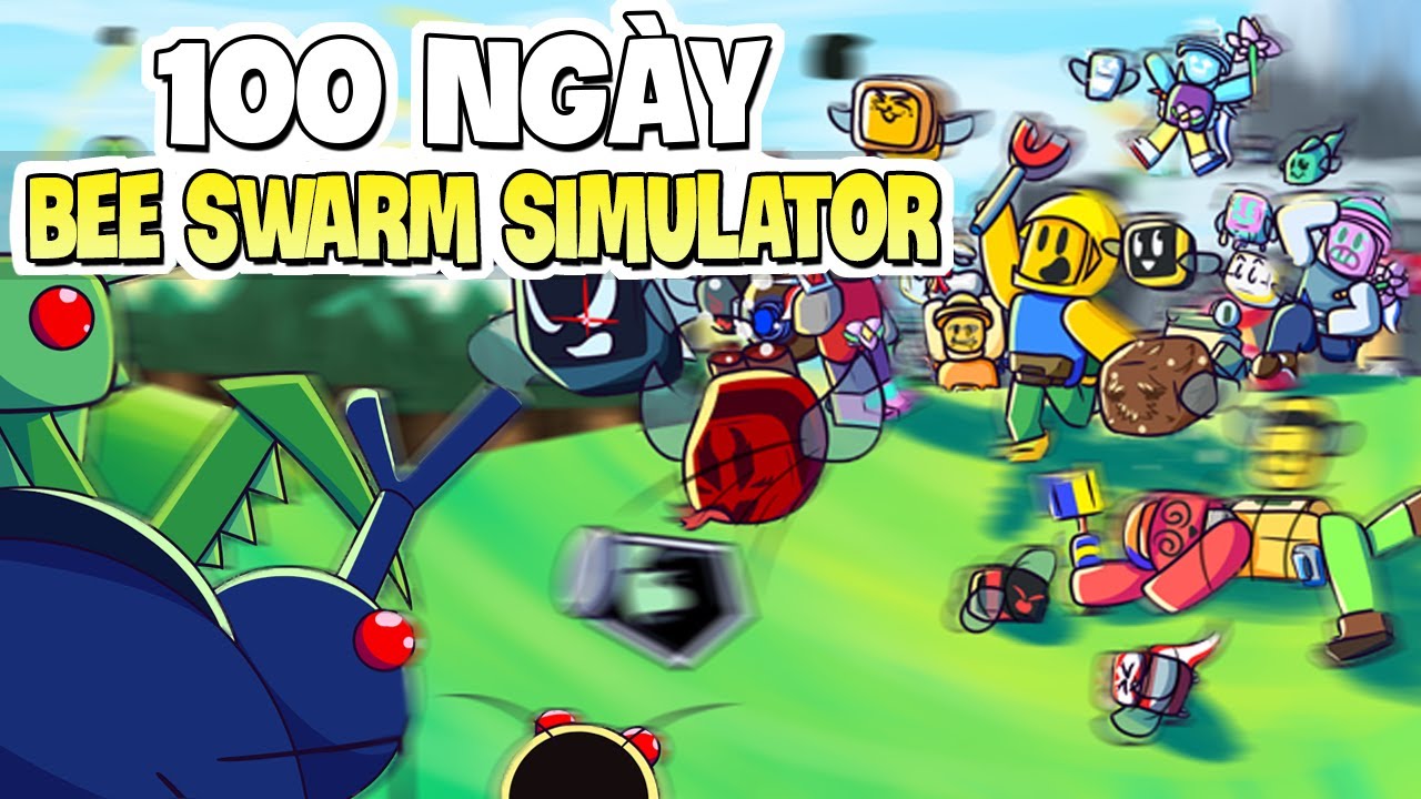 Tóm Tắt 100 Ngày Trong Bee Swarm Simulator!!