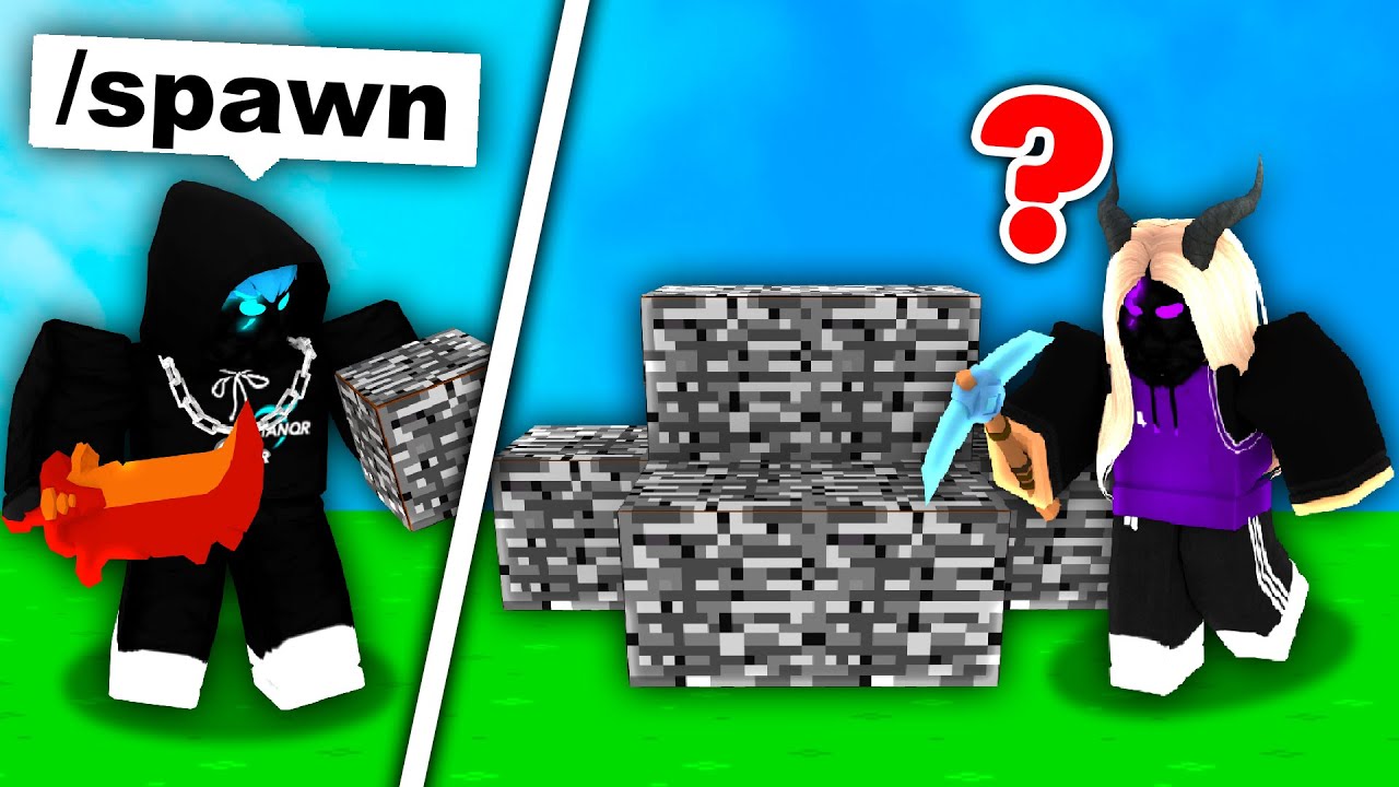 Я заставил всех думать, что у меня есть КОМАНДЫ в Roblox Bedwars..