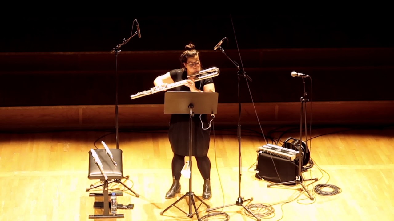 Lucia Kilger: Drift for flute and live electronics (2020)
