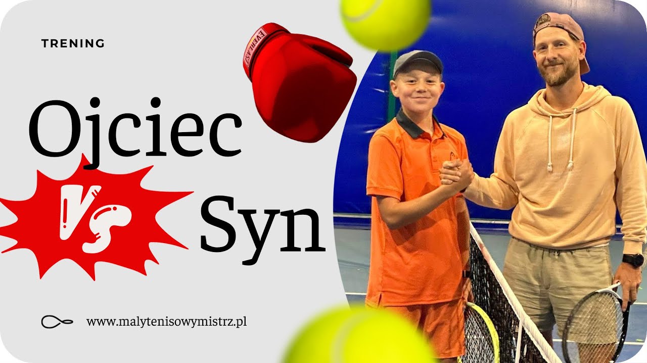 Gramy z Jankiem seta na poważnie! Kto wygra? Sparing ojca z synem!