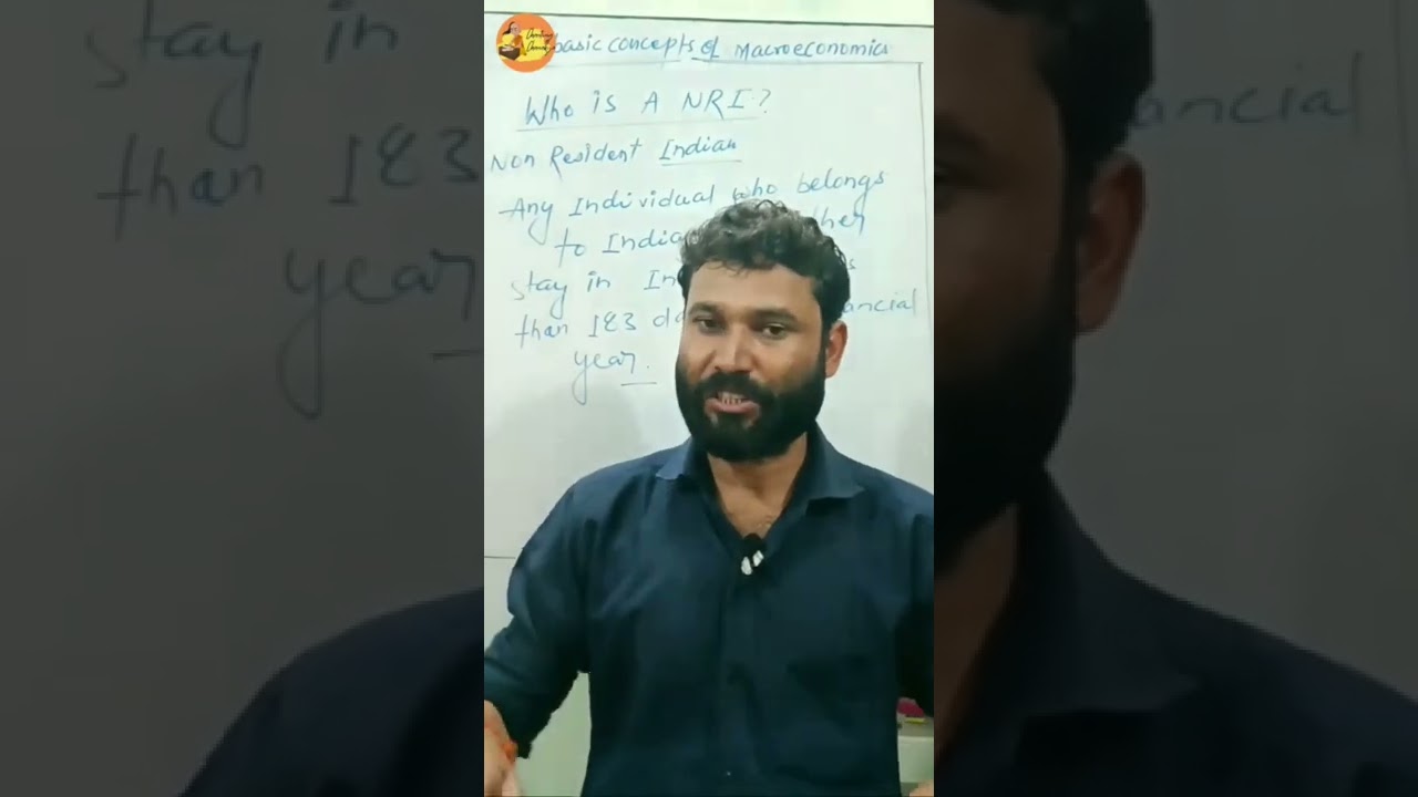 Who is NRI (Non - Resident INDIAN) | Economics NCERT | #Chantingchanakya #NRI #nationalincome