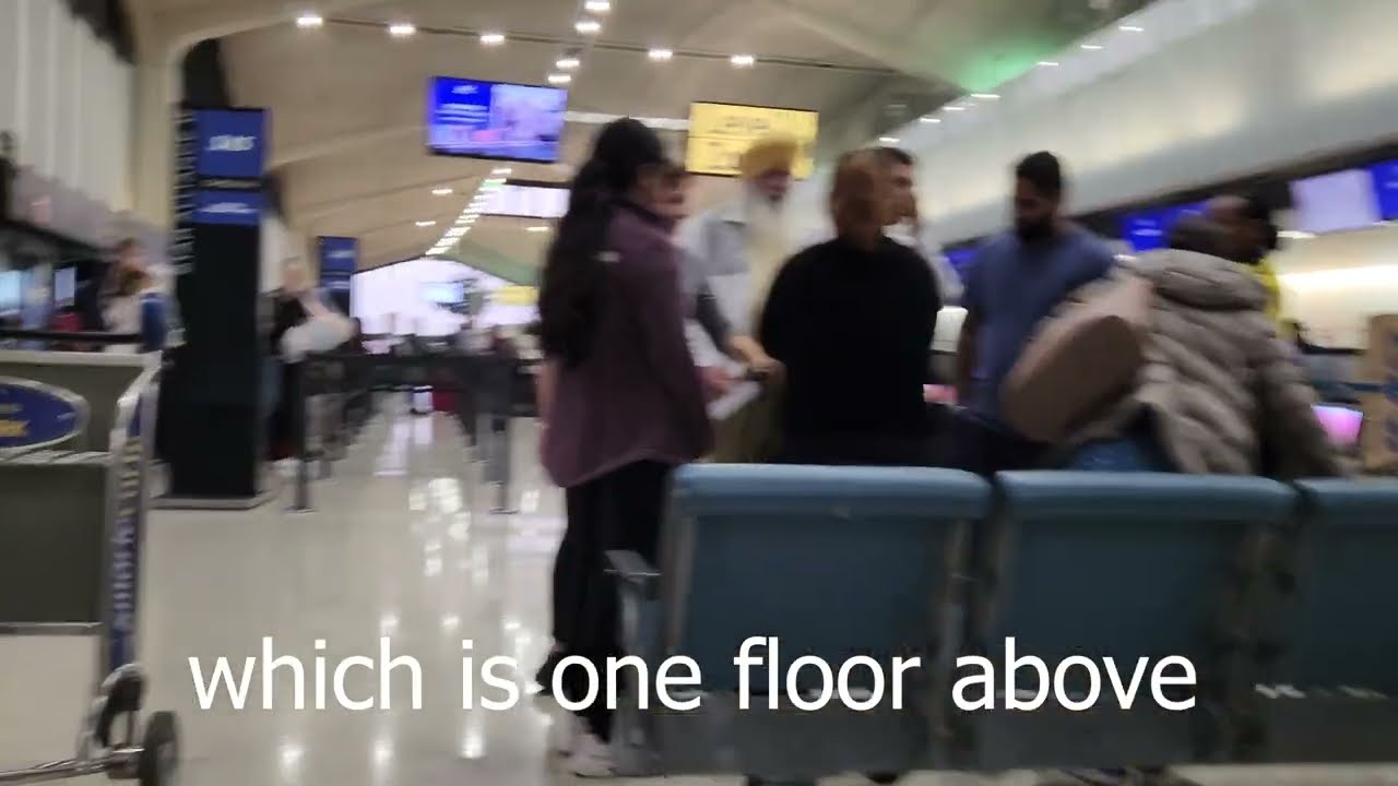 Locating EWR Newark airport Departures of all terminals - Part Two