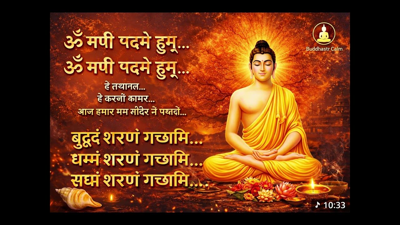 Buddham Sharanam Gacchami | Life Story of Buddha | Peaceful Buddha Meditation Song | 2026