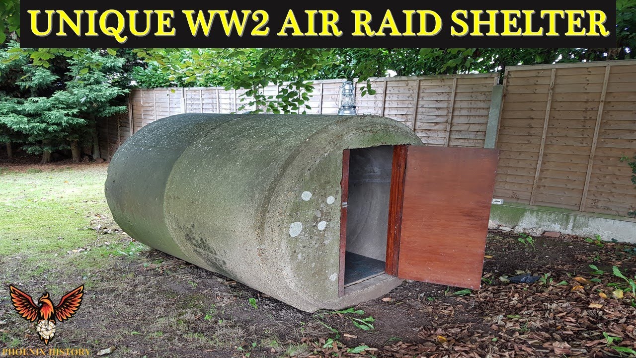 Unique WW2 Air Raid Shelter