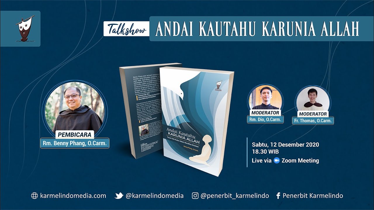 Talkshow with Fr. Benny Phang, O. Carm - Karmelindo