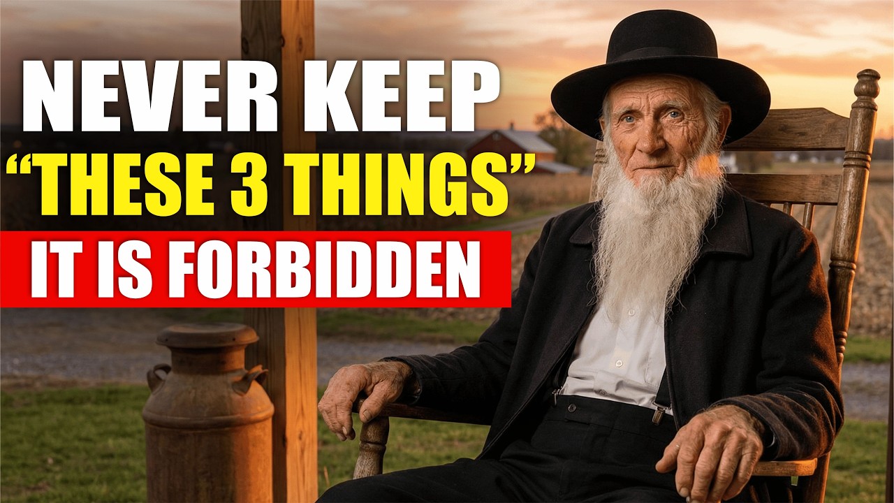 NEVER Keep These 3 Things in Your Home — Amish Elders Have Forbidden It for Generations