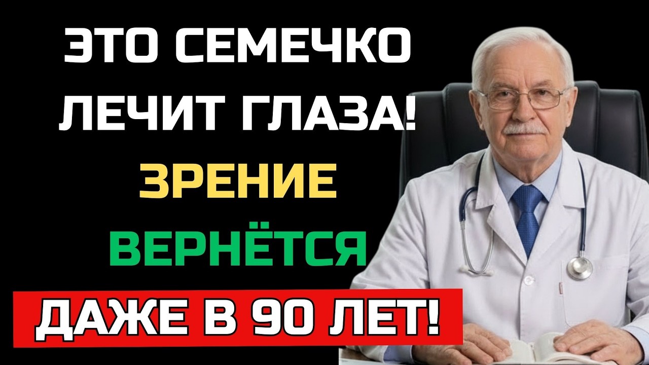 5 семян против потери зрения после 60 — морковь на это не способна |ЗДОРОВЬЕ ПОЖИЛЫХ