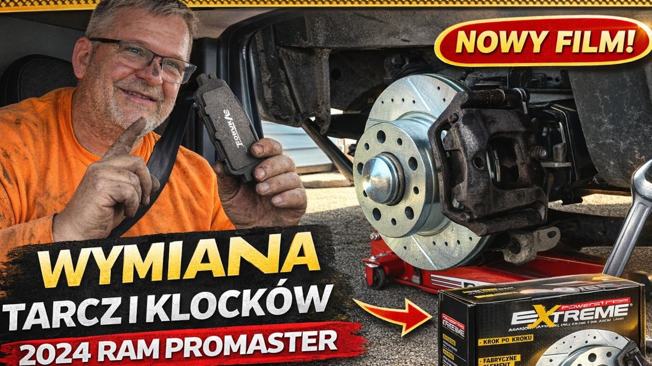 Wymiana Tarcz i Klocków w 2024 Ram ProMaster | Krok po Kroku + Moje Błędy