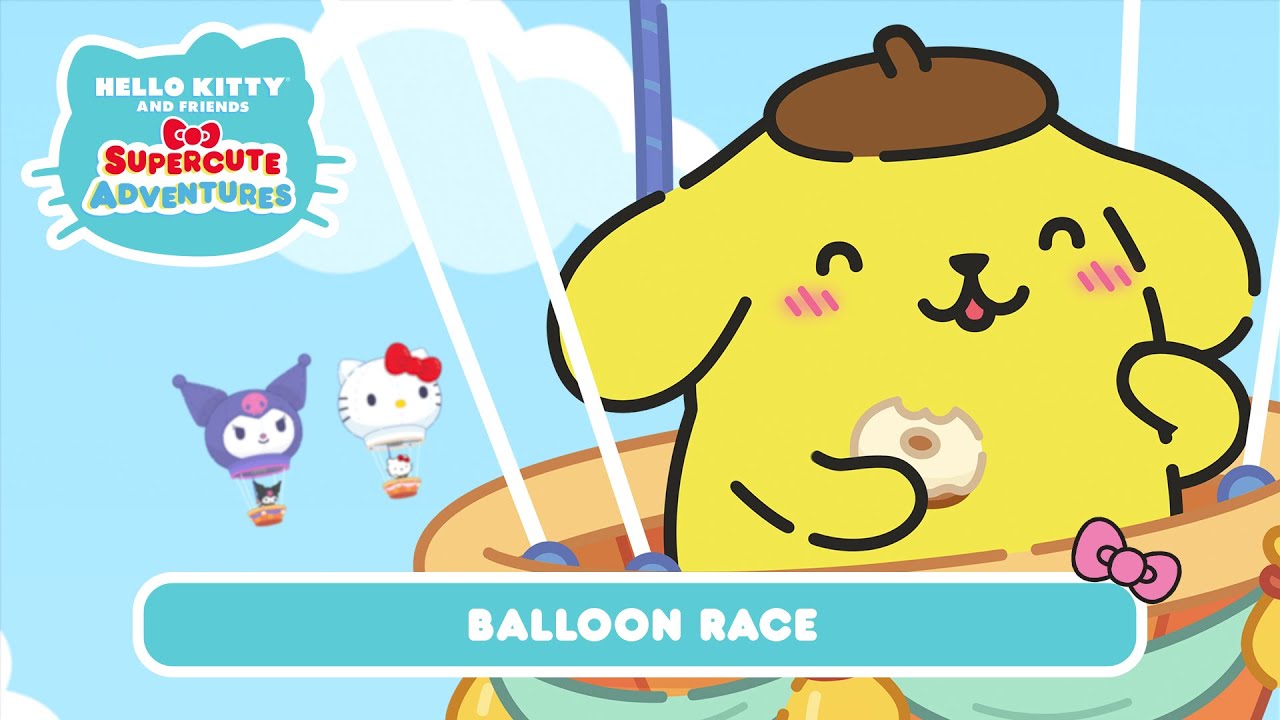 Hello Kitty's Balloon Race | Hello Kitty and Friends Supercute Adventures S12 EP1