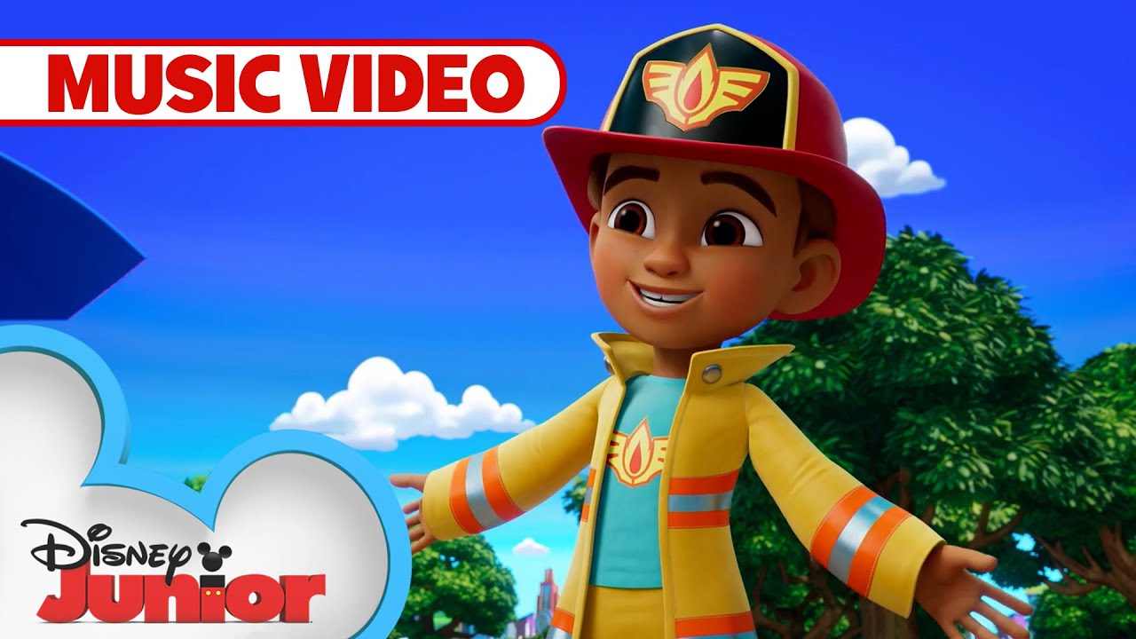 Bounce Back 🎶 | Music Video | Firebuds | @disneyjr