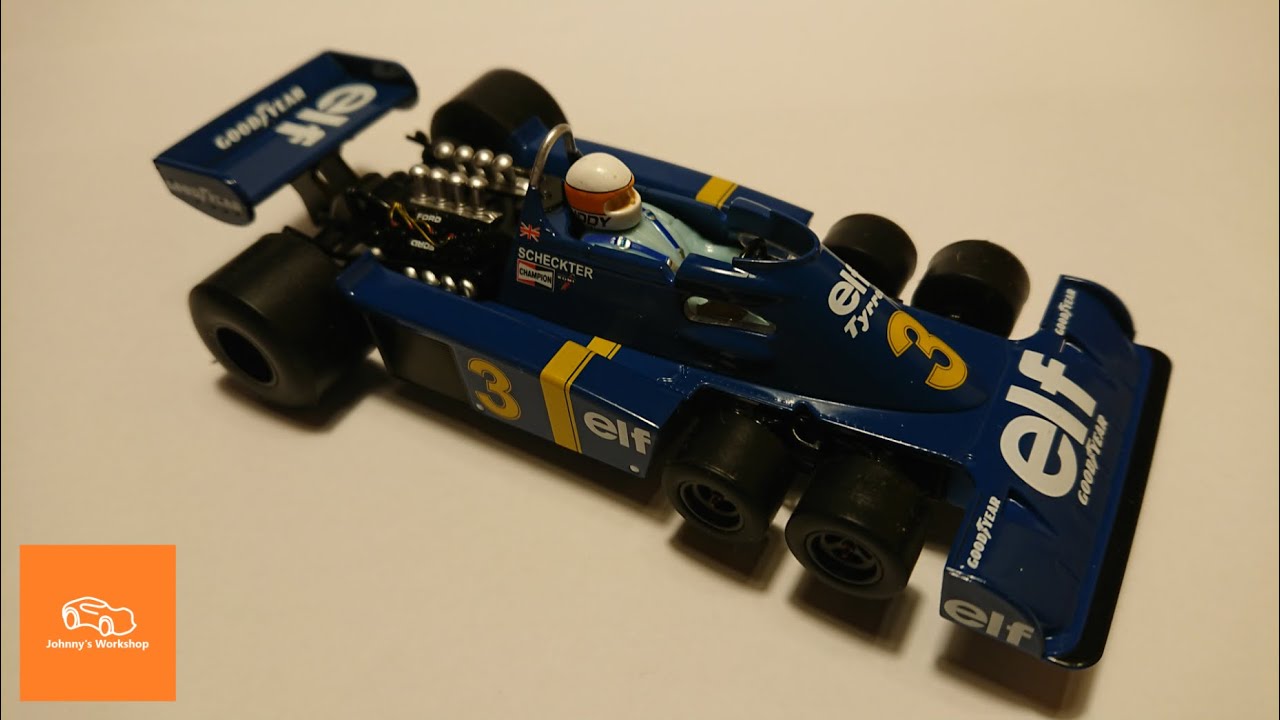 Scalextric Tyrrell P34 Legends setup improvement