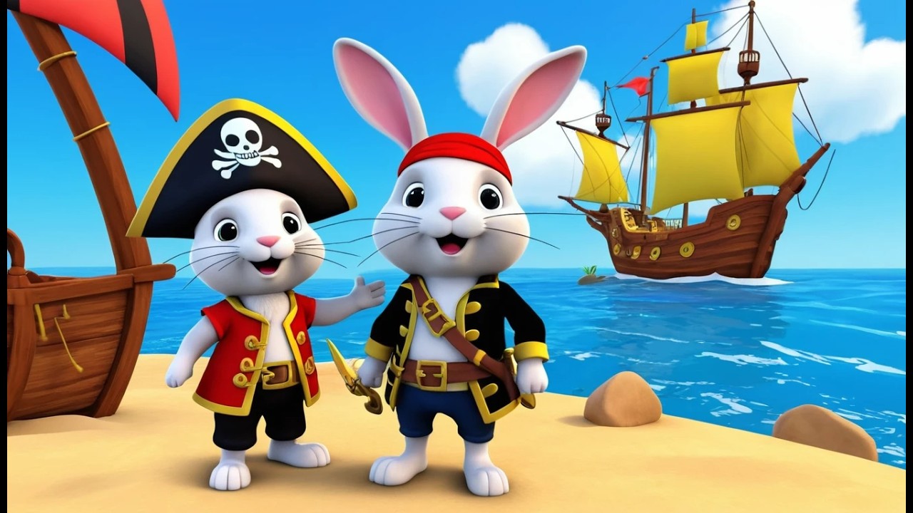 Bunny devient capitaine pirate